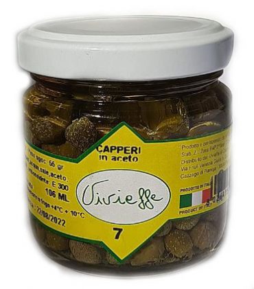 Capperi sotto aceto medio/piccoli
