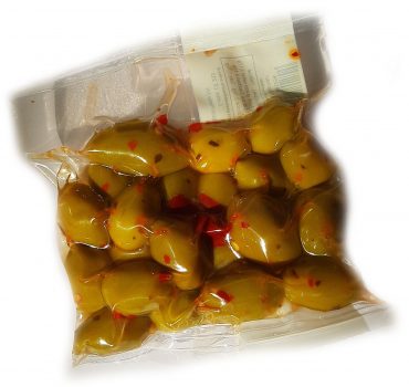 Olive schiacciate piccanti