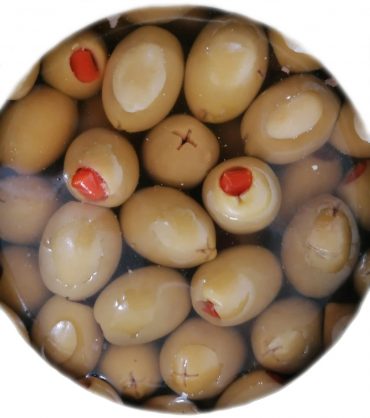 Olive Verdi farcite con Peperone Mammouth