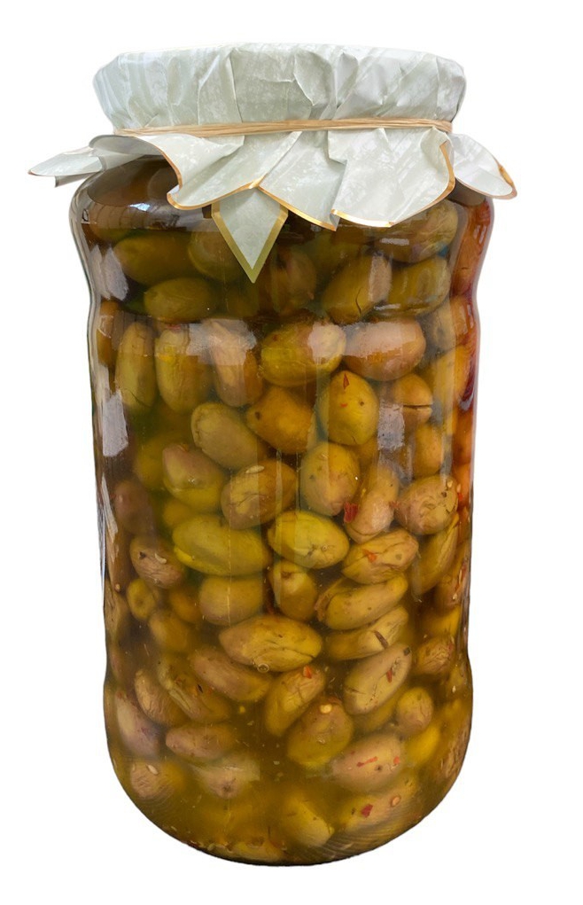 Olive schiacciate piccanti (origine IT)